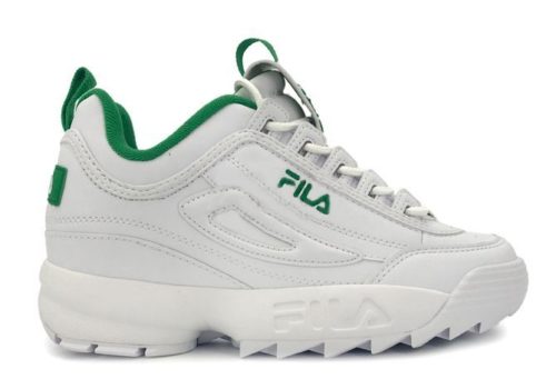 Fila disruptor 2 hotsell white green